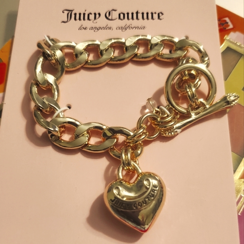 Juicy Couture Chunky Heart Bracelet 💗